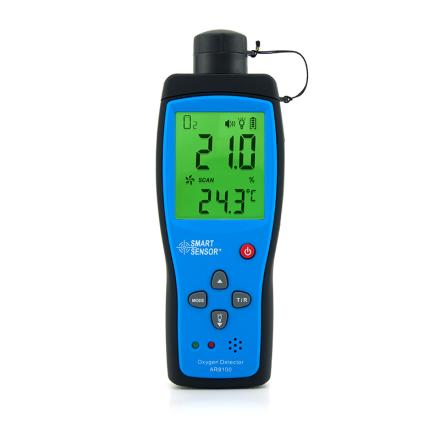 SMART SENSOR AR8100 Oxygen Detector Portable Handheld Gas Detector 0~ 25% Range