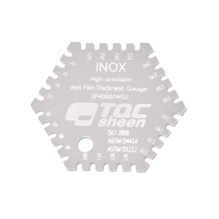 TQC SP4000 wet film thickness Gauge, hexagonal precision Gauge, stainless steel material