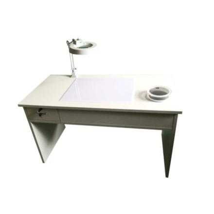 绿博TJD-1300种子净度工作台净度台白光偏振光观察台