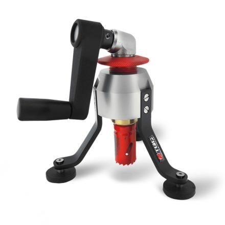 TQC LD9250 adhesion testing drill kit cutter, strong magnet fixed vertical cutting