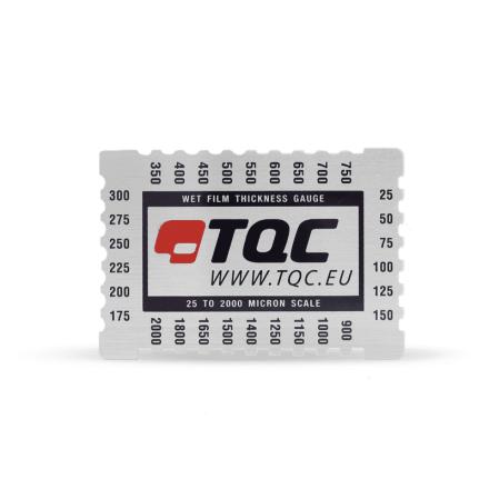 TQC sheen LD2030 湿膜梳规 矩形湿膜厚度测量梳 25-2000&mu;m