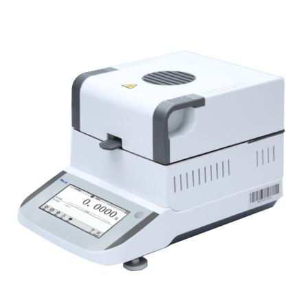 米德QLMD-100A触屏下置式水分仪 电磁力传感器0.0001g称量可读性
