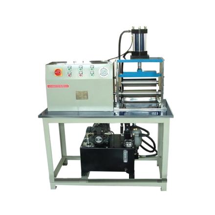 China ZY-YZ-3 roller press, papermaking experimental equipment, line pressure 0.33~ 80N/mm