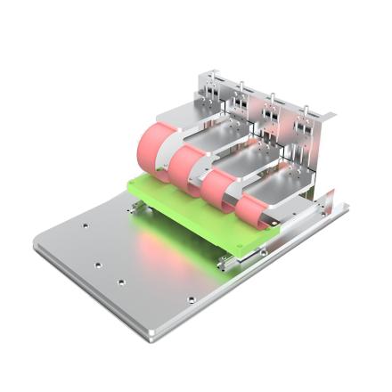 纳昇电子FlexTest-C-HR4四位卷绕夹具无表面摩擦大曲率样品测试