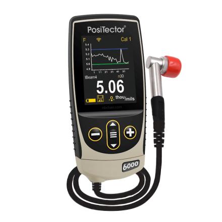Defelsko PosiTector 6000 FRS3 Coating thickness Gauge 90 &deg; Probe magnetic Induction measurement