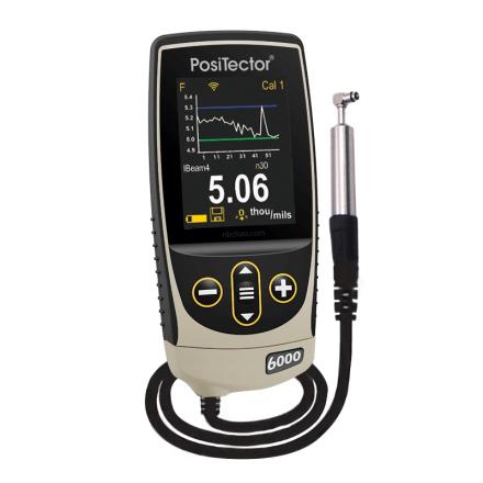 Defelsko PosiTector 6000 F90S3 Coating thickness Gauge 90 &deg; Micro Probe magnetic Induction