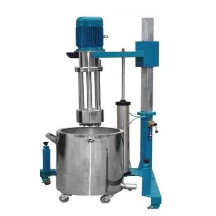 沐轩MXY-3篮式研磨机气动升降湿法分散研磨设备