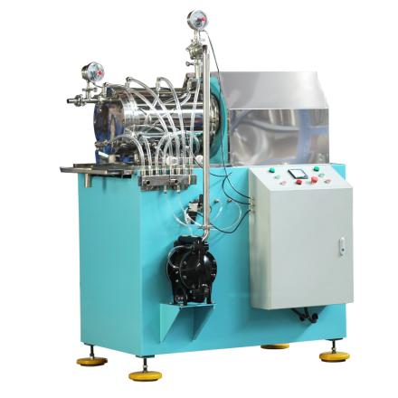 沐轩WS-60盘式砂磨机卧式湿法研磨设备60L研磨腔