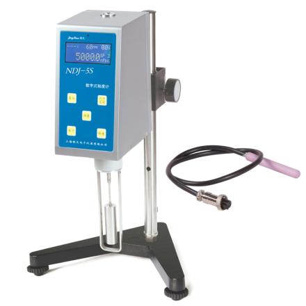 精天NDJ-5S数显旋转式粘度计RTD液晶显示四档转速