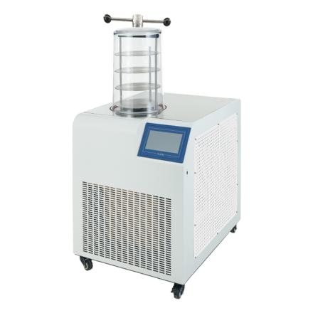 沪析 HXLG-12-50G 冷冻干燥机 压盖型 冷阱温度-60℃捕水量4kg