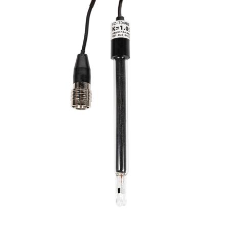 FANGZHOU FZ-704 Conductivity Detector ElectRode platinum black Conductivity Detector cell constant 1 Measurement range 200 &micro;S/cm-200mS/cm
