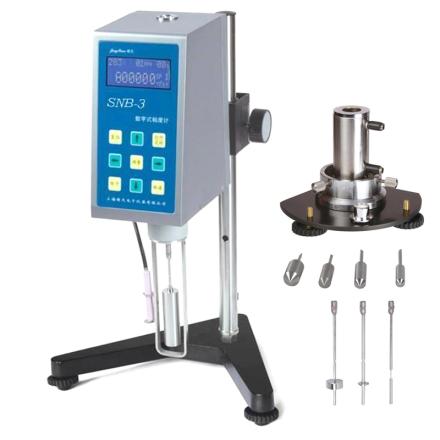 精天SNB-3数显旋转式粘度计 液晶屏显示粘度剪切应力转速
