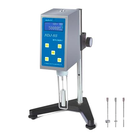 精天NDJ-8S数显旋转式粘度计液晶屏显示粘度转速温度