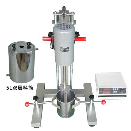 QIWEI FS-1100D/5L Electric Lifting Disperser Digital High speed dissolver Dual axis constant force lifting 100~ 8000rpm