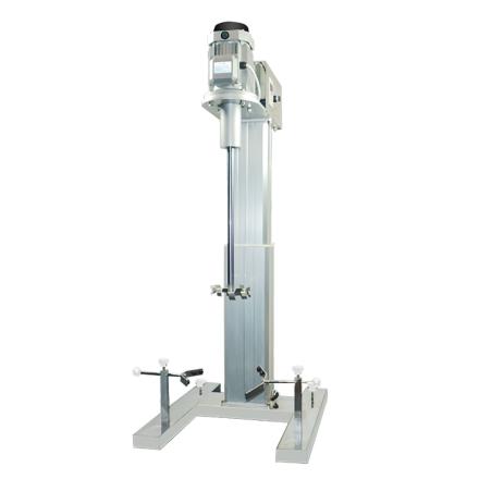 HUXI HR-1100BPF Lifting Platform Pilot Disperser 1100W Electric Lifting 500mm Travel