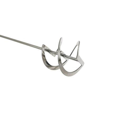 HUXI 20030080 Screw Impeller Slow Type Stainless Steel Pulp DiaMeter 50mm Rod Length 350mm