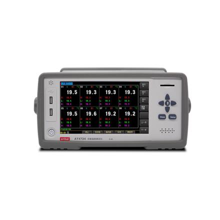安柏 AT4724 多路温度测试仪 64路并行采样7英寸触摸屏