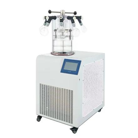 沪析 HXLG-12-50DG 冷冻干燥机 多歧管压盖型 冷阱温度-60℃