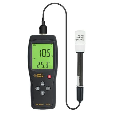 SMART SENSOR AS218 PH value Detector Portable acidity Meter 0.00~ 14.00 Measurement range