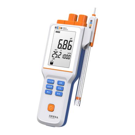 LEICI PHB-4 pH Meter Portable acidity Meter IP65 protection, automatic identification buffer