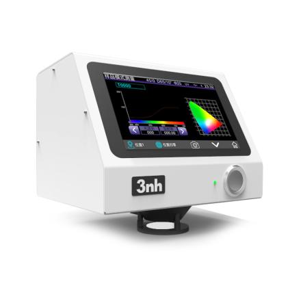 3nh YL4568 非接触式分光测色仪 45/0&deg;环形照明 7.5mm非接触测色