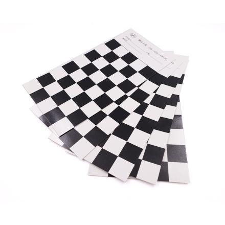 JINGKELIAN Checkerboard Opacity Chart with sealed waterproof and anti-Curl