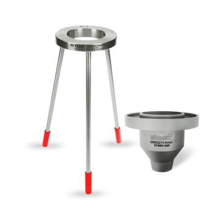 TQC sheen VF2014+VF2061 粘度杯 DIN台式流量粘度杯 可更换滤嘴