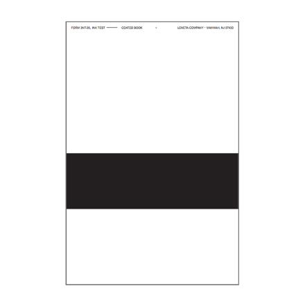 LENETA 3NT-35 哑光涂层书本印刷油墨刮样纸 中性白哑光涂层书