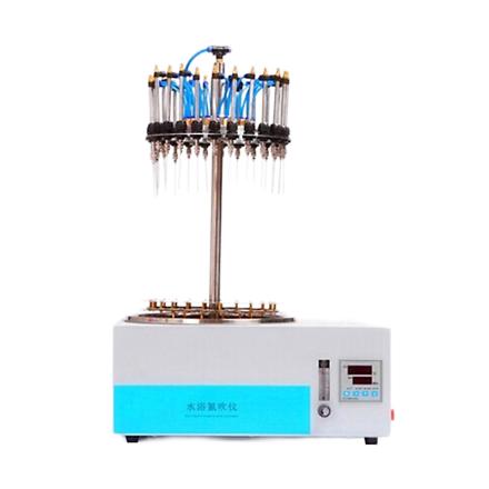 HUXI YST-24 Circular water Bath Nitrogen blowing instrument 24 position sample temperature control condensing