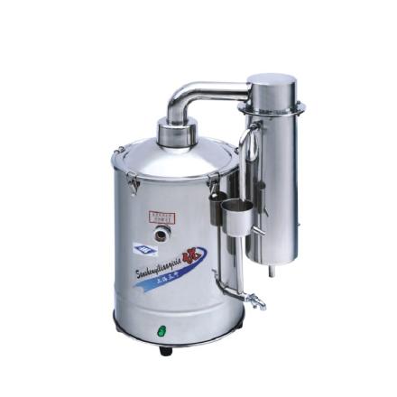 上海三申DZ20不锈钢电热蒸馏水器普通型盘管冷凝结构