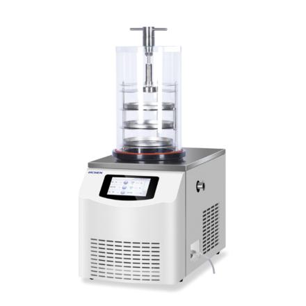 LICHEN LC-10N-50B 台式冷冻干燥机 7寸彩屏PID控制极限真空<10Pa