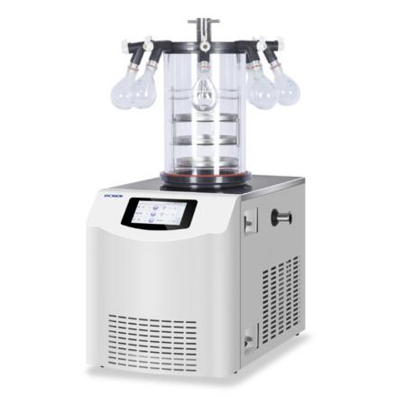 LICHEN LC-10N-80D 台式冷冻干燥机 7寸彩屏PID控制极限真空<10Pa