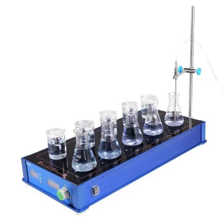 BDJK HMS-10H Multi-point Heating Magnetic Stirrer Nano Thermal Energy Technology 10 Stations