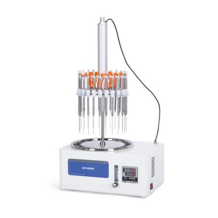 LICHEN LC-DCY-24SYD 圆形电动水浴氮吹仪 24位PID控温316不锈钢吹针