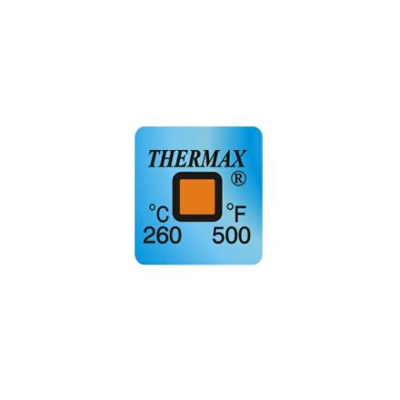 Thermax 01ETHM0260D01PK 测温纸 不可逆自粘贴标签 260℃测量温度