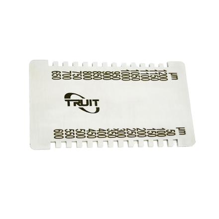 TRUIT TR 5502/1200 Single-sided wet-film thickness Gauge, range 50~ 1200&mu;m