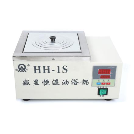 RONGHUA INSTRUMENT HH-1S digital display thermostatic oil Bath stainless steel intelligent temperature control oil Bath