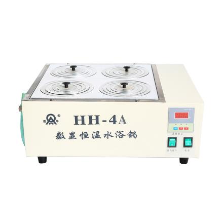 RONGHUA INSTRUMENT HH-4A Digital thermostatic Magnetic Stir Water Bath Four holes 800W stainless steel sink type