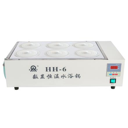 RONGHUA INSTRUMENT HH-6 thermostatic water Bath digital display thermostatic water Bath intelligent temperature control LED display