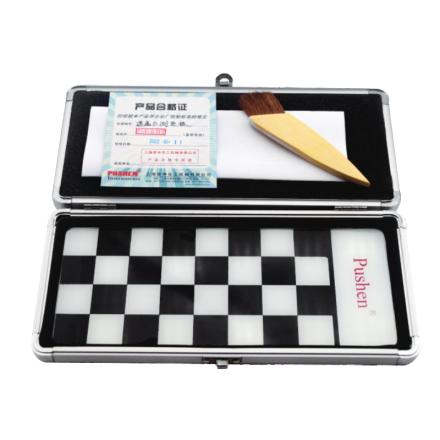 普申 PS 2463 黑白格测定板 涂料遮盖力测定板 玻璃板覆盖耐用