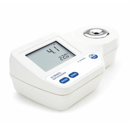 HANNA HI96801 RefractoMeter, Brix sugar RefractoMeter automatic temperature compensation
