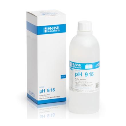HANNA HI7009L calibrated solution pH standard solution 9.18pH calibrated value 500mL