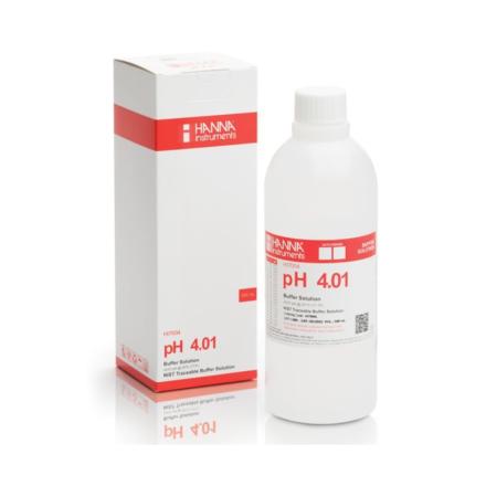 HANNA HI7004L calibrated solution pH standard solution 4.01pH 500mL