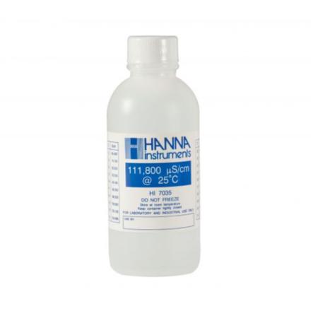 HANNA HI7035L conductivity calibrating solution 111800&mu;S/cm@25 &deg; C 500ml