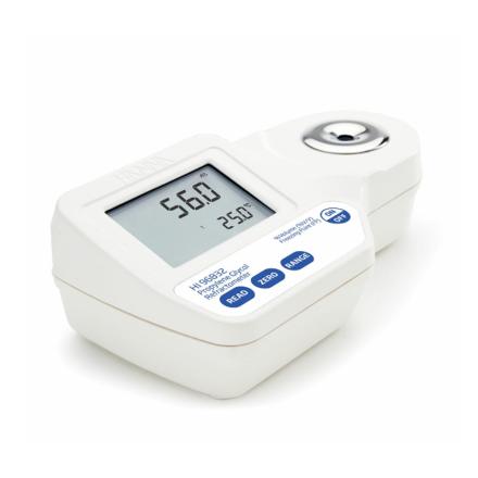 HANNA HI96832 RefractoMeter, propylene glycol digital RefractoMeter automatic temperature compensation