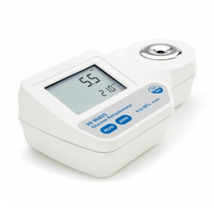 HANNA HI96803 RefractoMeter, Glucose Brix RefractoMeter, Automatic temperature compensation