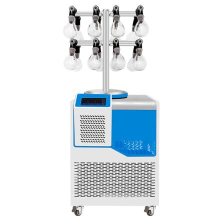 沪析 HXLG-12-50T冻干机冷冻干燥机冷阱-60℃捕水4kg