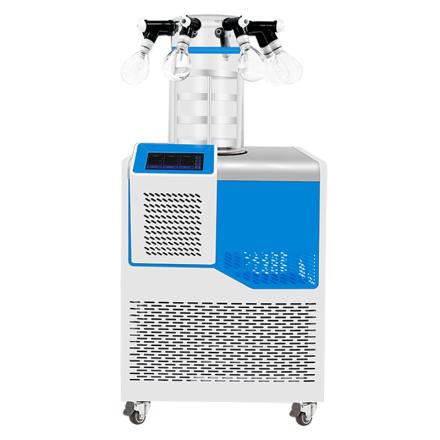 沪析 HXLG-12-80D冻干机 实验室冷冻干燥机-80℃冷阱