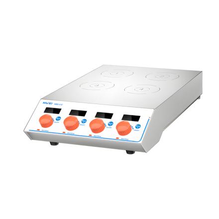 HUXI HMS-4 IC Individual Control Multi-Station Magnetic Stirrer 316 Stainless Steel IP64 Protection