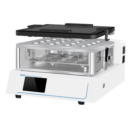 HUXI HPN-16 Vacuum parallel condenser 4-sided Glass observation of independent heating and backflow prevention